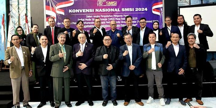 Pengurus Forum Pemred SMSI 2024-2029 Resmi Dilantik,  Jaga Jurnalisme Berkualitas